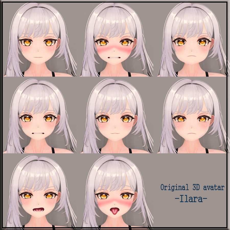 Original 3D Model 「イララ (Ilara)」 ver1.00
