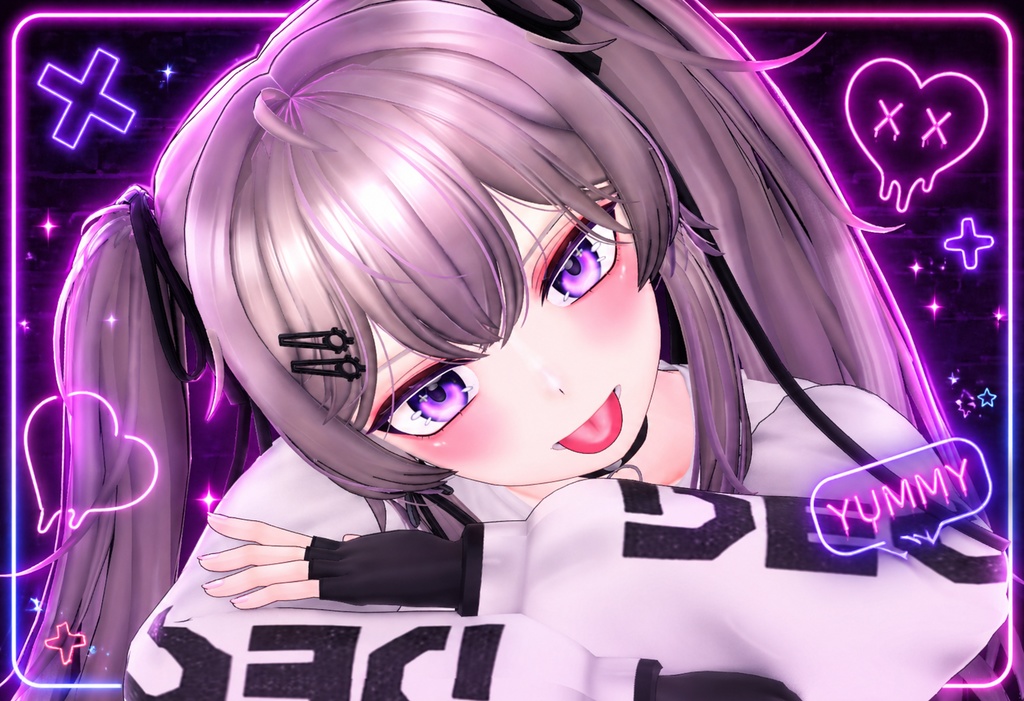 オリジナル3Dモデル「Crua - クルア」