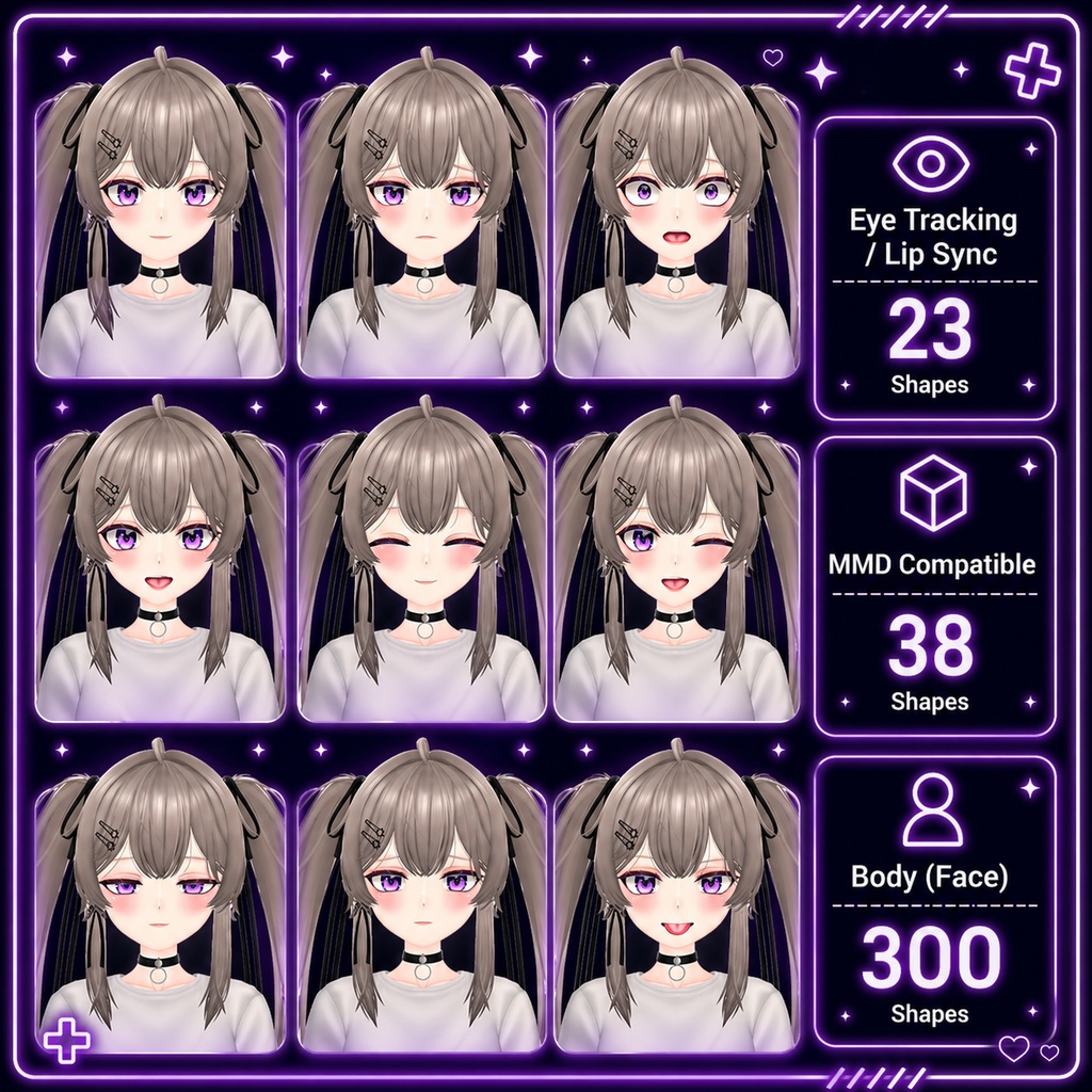 オリジナル3Dモデル「Crua - クルア」