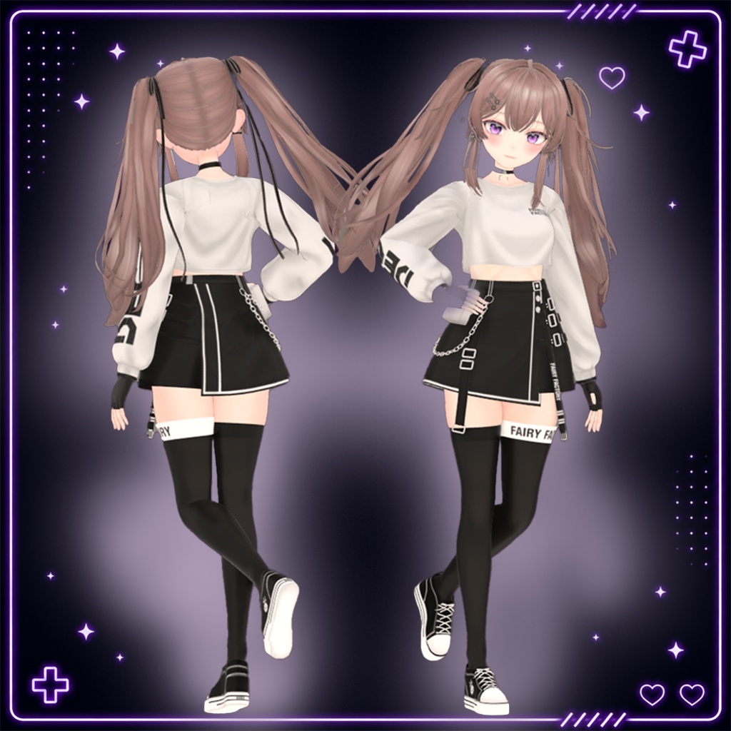 オリジナル3Dモデル「Crua - クルア」