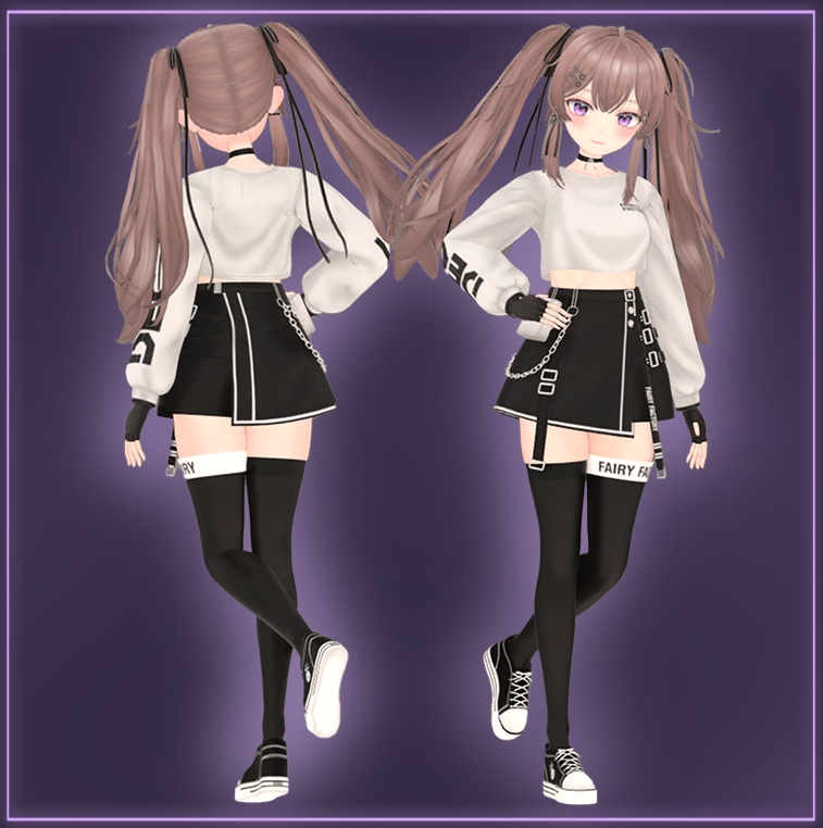 オリジナル3Dモデル「Crua - クルア」