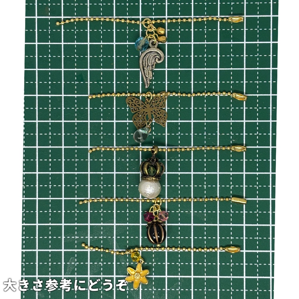 ドール用ペンダント5種