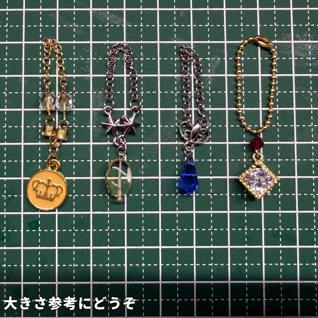 ドール用ペンダント4種
