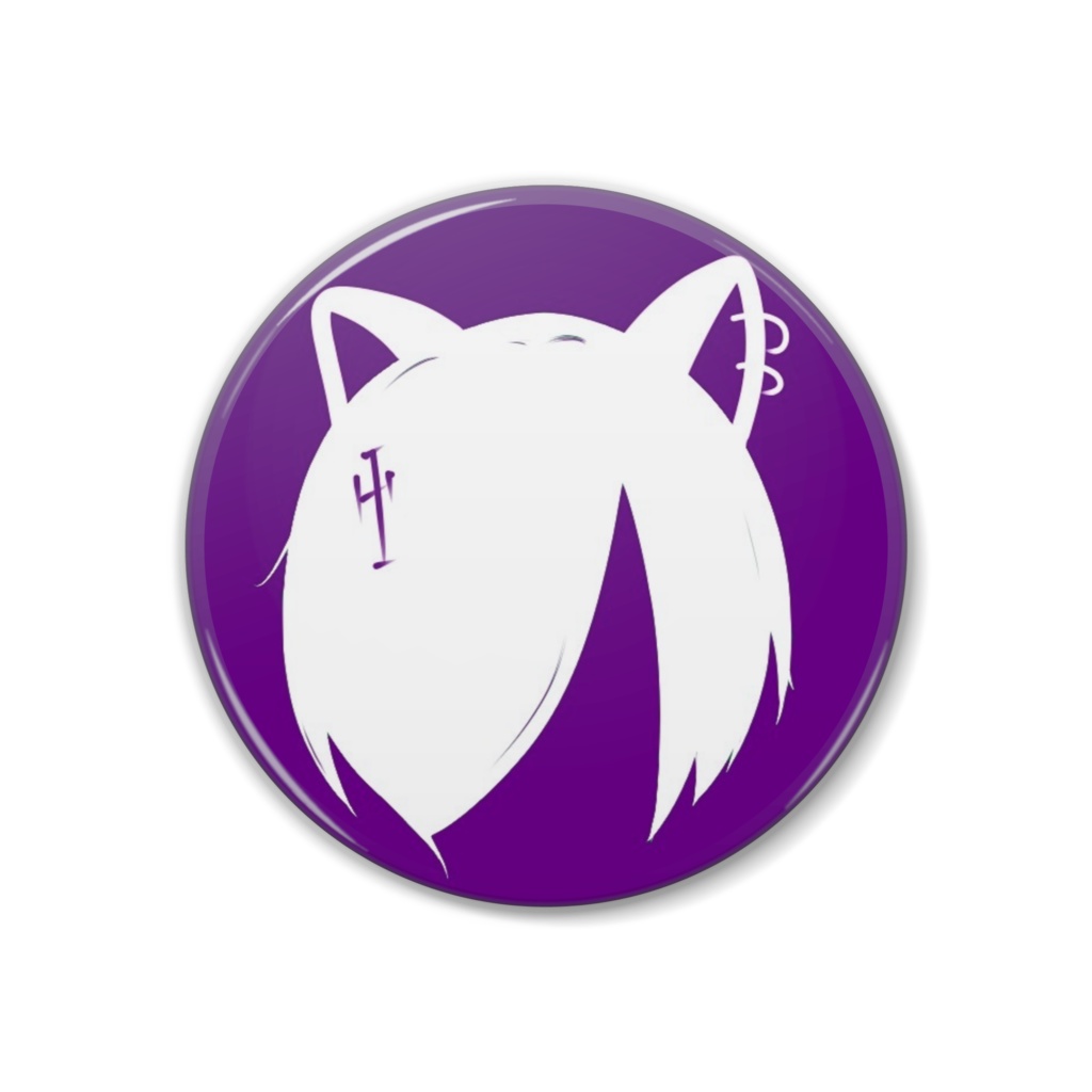 ???。の缶バッチ