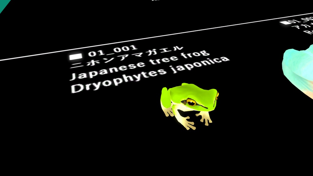 【カエルモデル】100匹カエル ※1匹ずつの販売あり