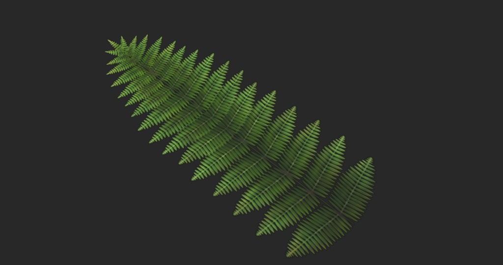 【無料3Dモデル】シダ植物