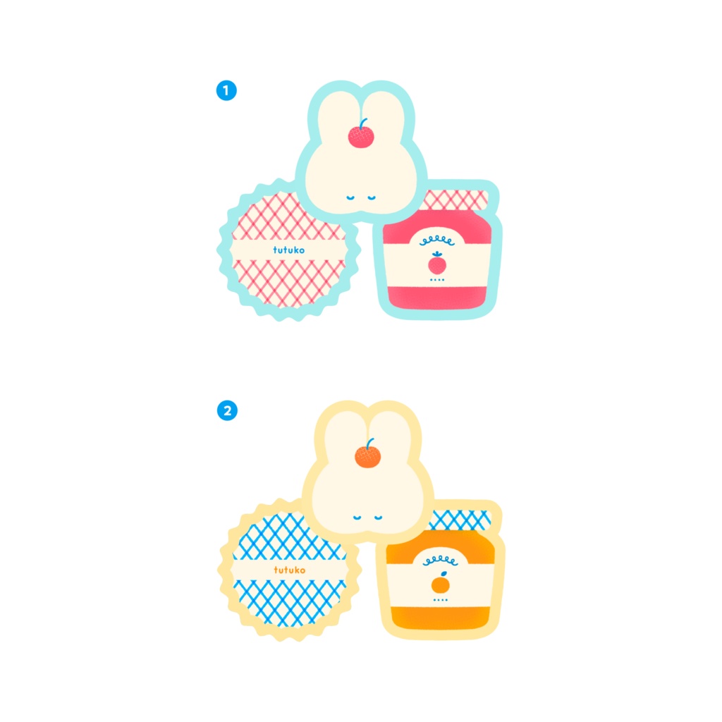 セットステッカー