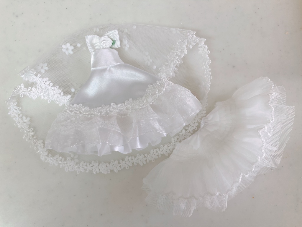 妖精のウェディング(リボンとベール選択可)