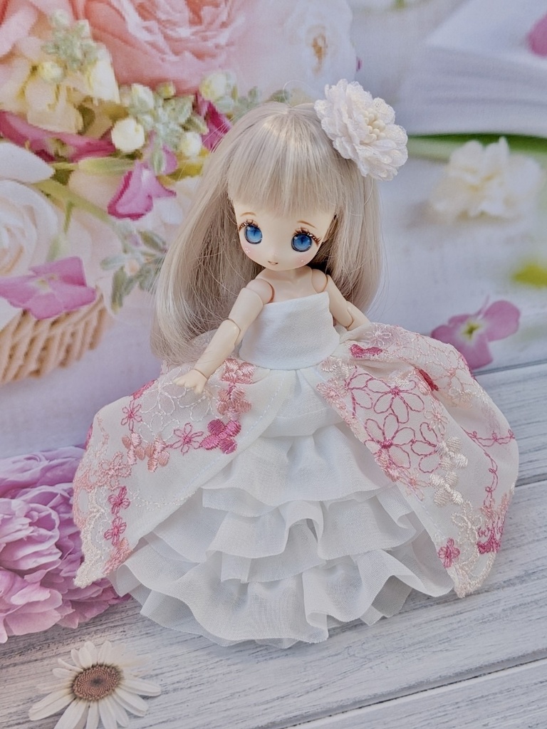 【セット販売】妖精のウェディング・カクテルドレス