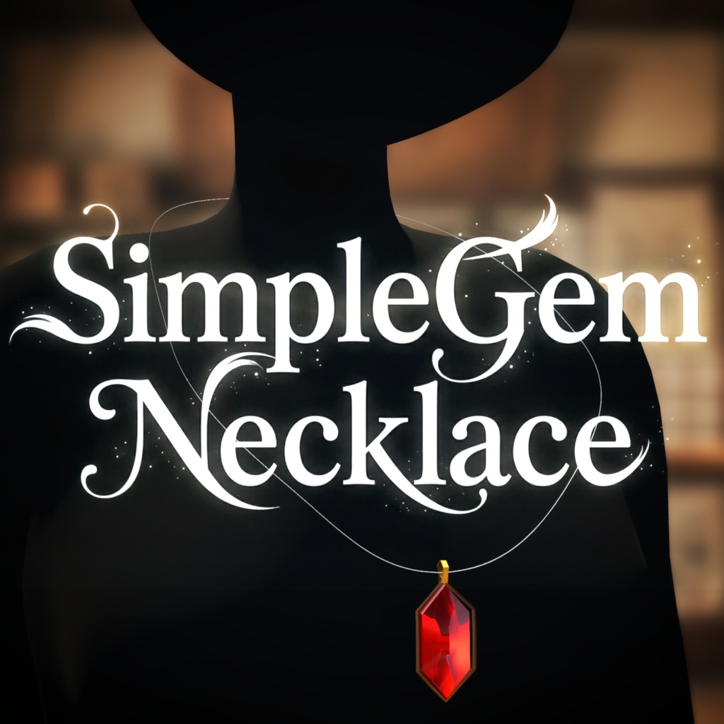❖SimpleGem Necklace❖