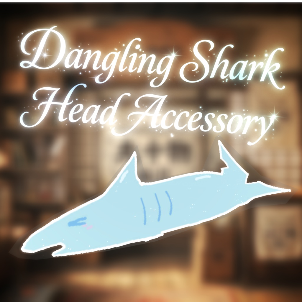 ❖DanglingShark HeadAccessory❖