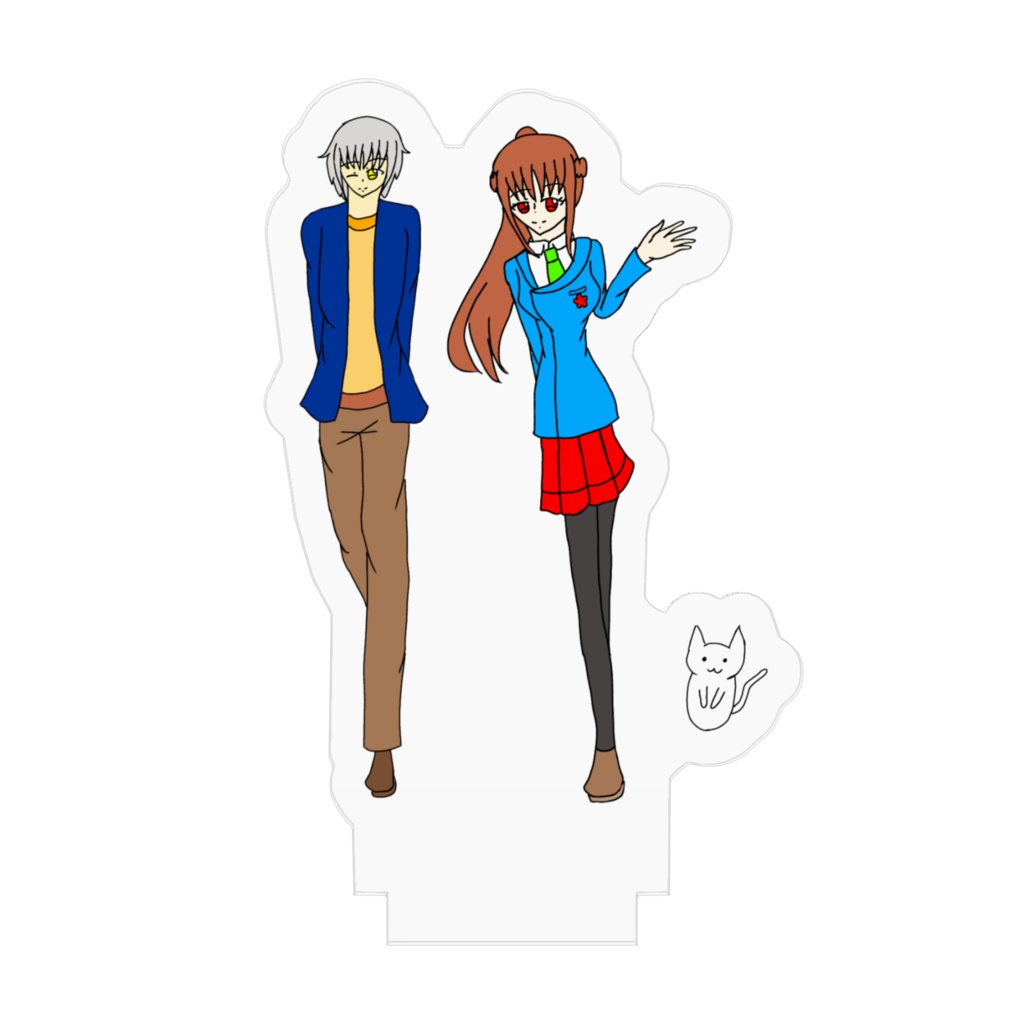 オリジナルキャラ 森岡 涼恵・祈花 佑夜バージョン