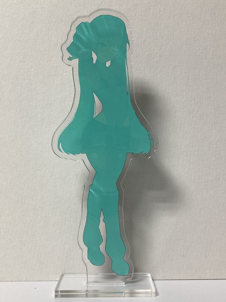 クールな衣装の初音ミク アクリルスタンド