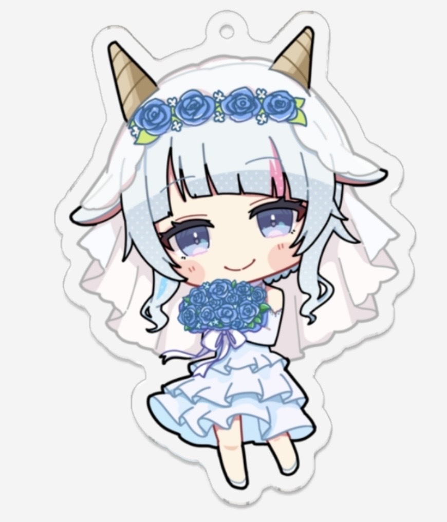 ウェディングSDアクリルキーホルダー