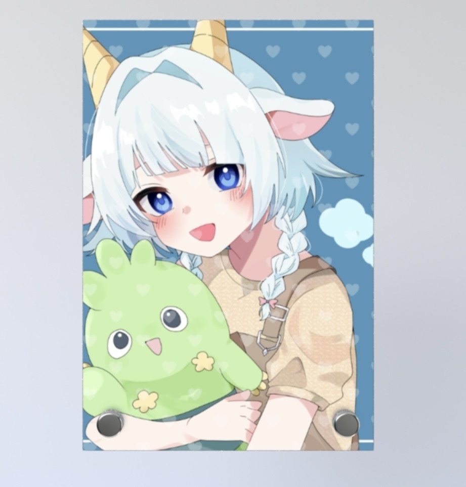 さぼぼんといっしょ！アクリパネル