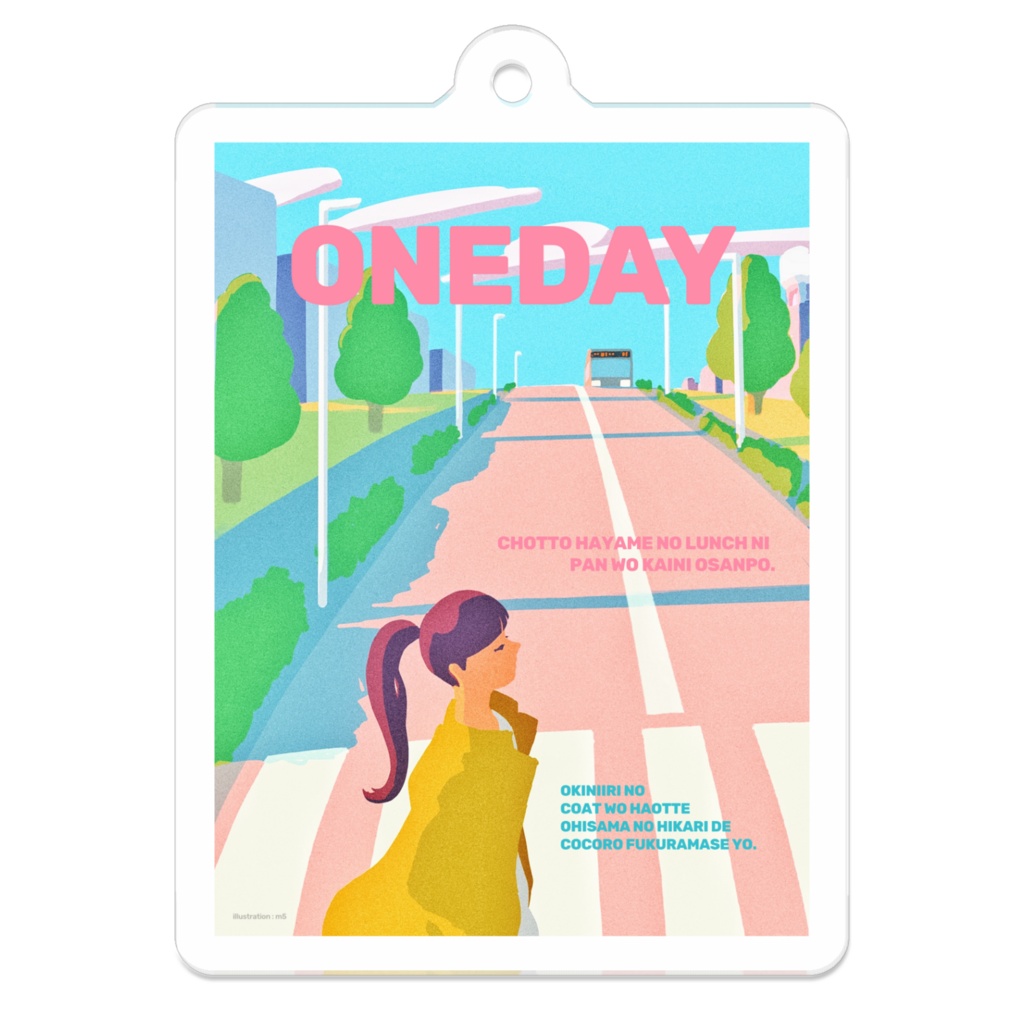 ONEDAY no.1 アクリルキーホルダー