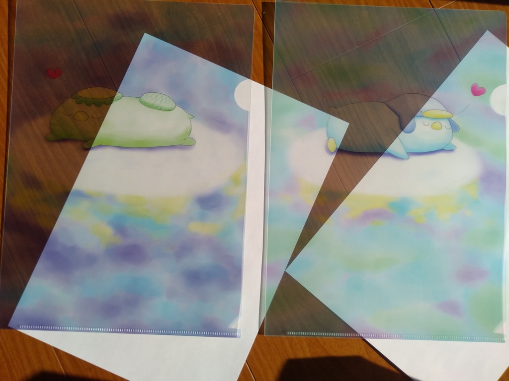 A4すやすやクリアファイル