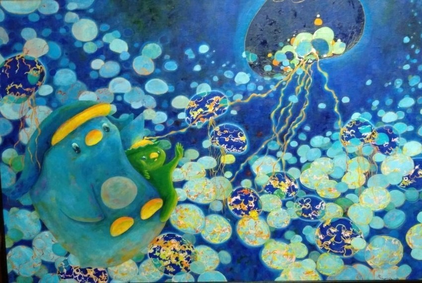 油絵メガネ拭き