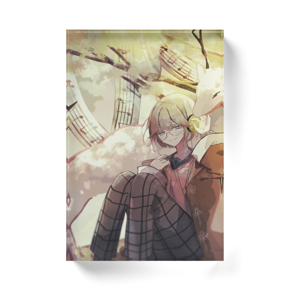 アクリルブロック(秋モチーフ)