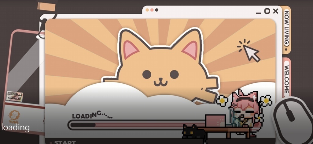 【live2d モデル】DLC Cat