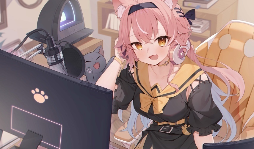 【live2d モデル】DLC Cat