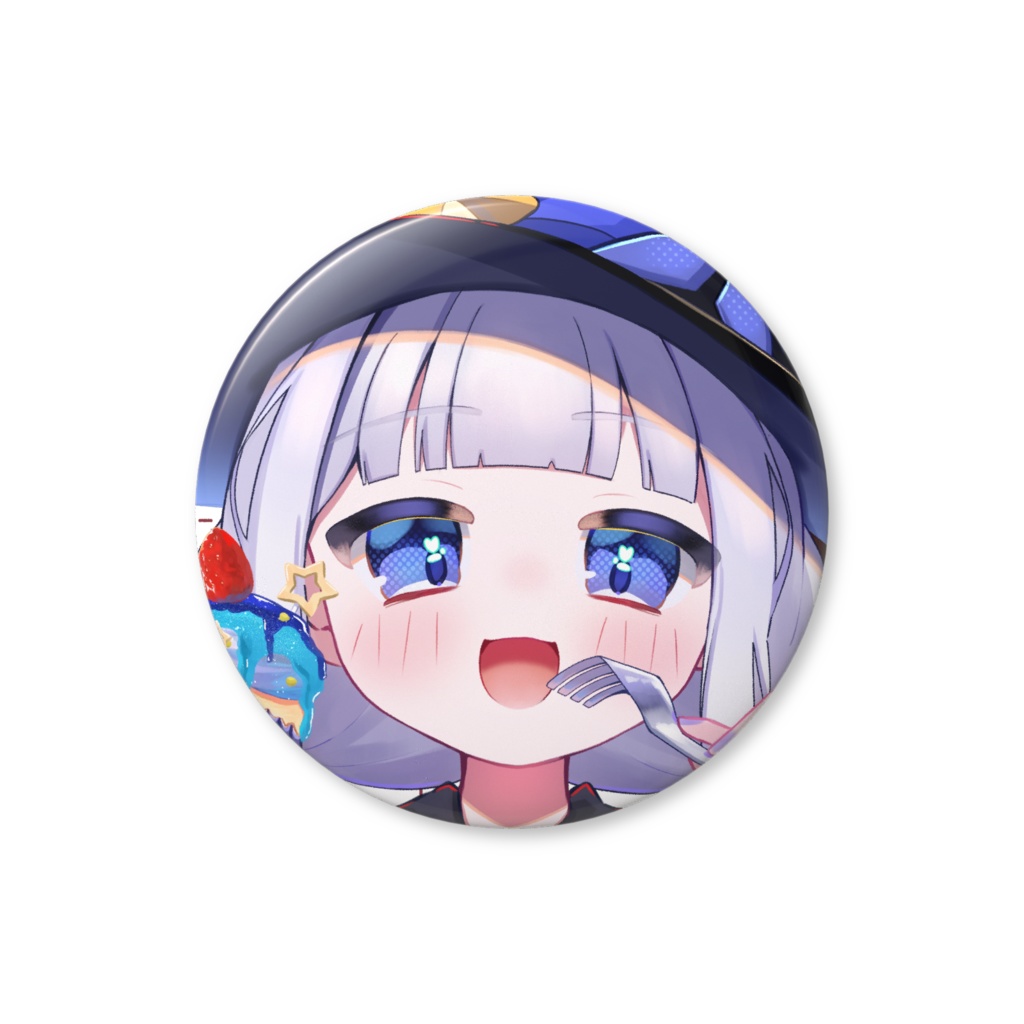 缶バッジ -ケーキ絵-