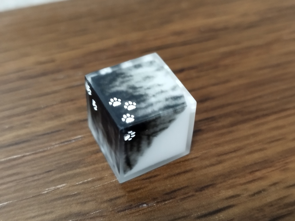 D6/D10/D10%サバ白猫ダイス