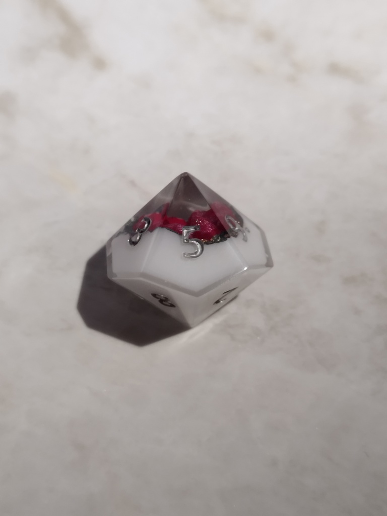 ジオードダイス【柘榴】