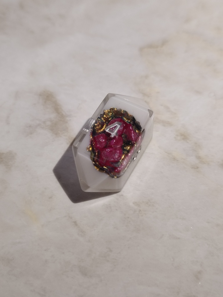 ジオードダイス【柘榴】