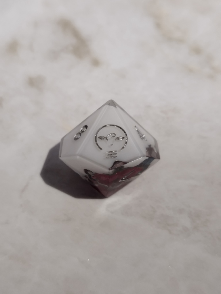 ジオードダイス【柘榴】