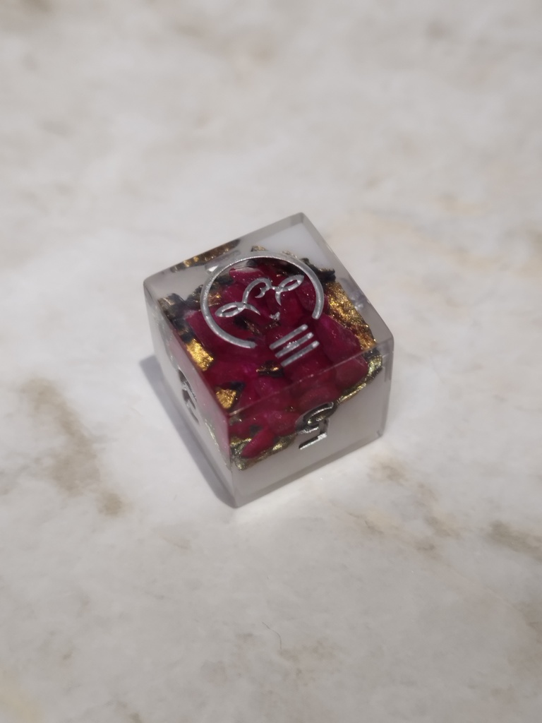 ジオードダイス【柘榴】