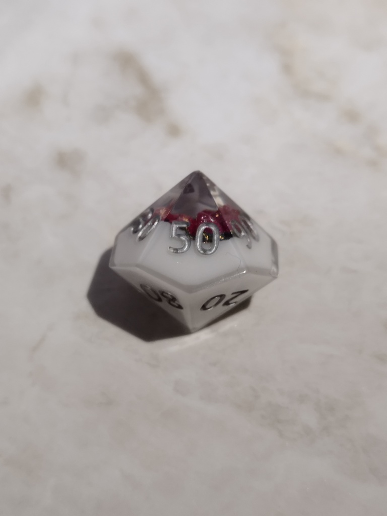 ジオードダイス【柘榴】