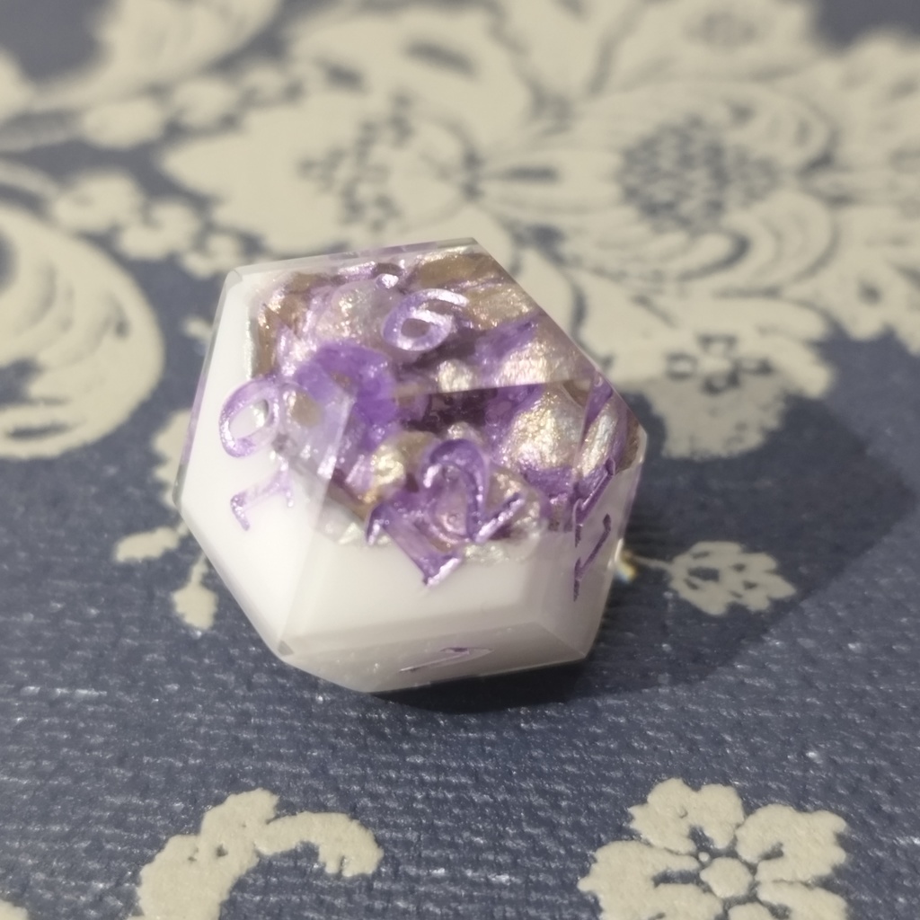 ジオードダイス【紫水晶】