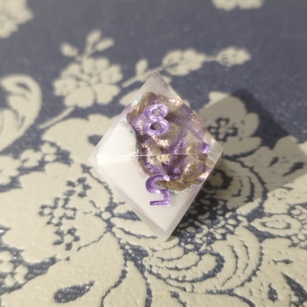 ジオードダイス【紫水晶】