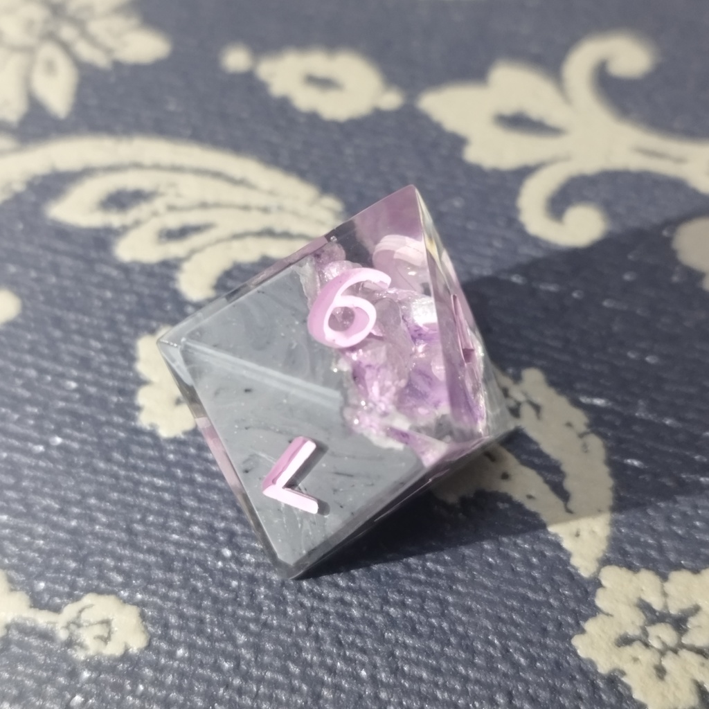 ジオードダイス【浅紫】