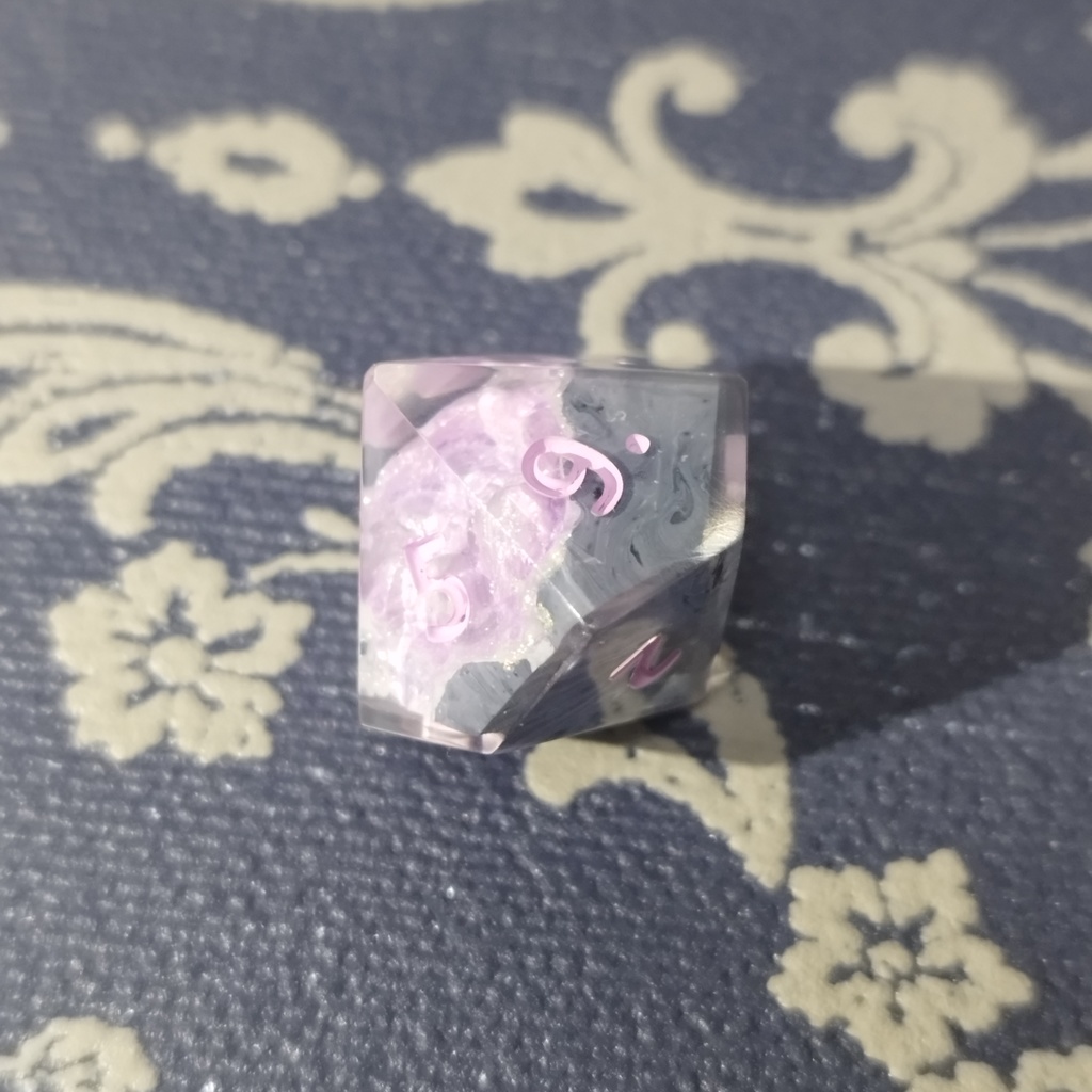 ジオードダイス【浅紫】