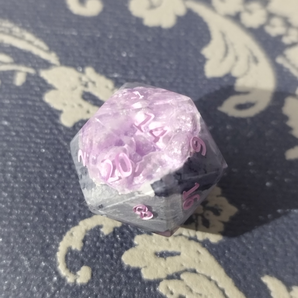 ジオードダイス【浅紫】