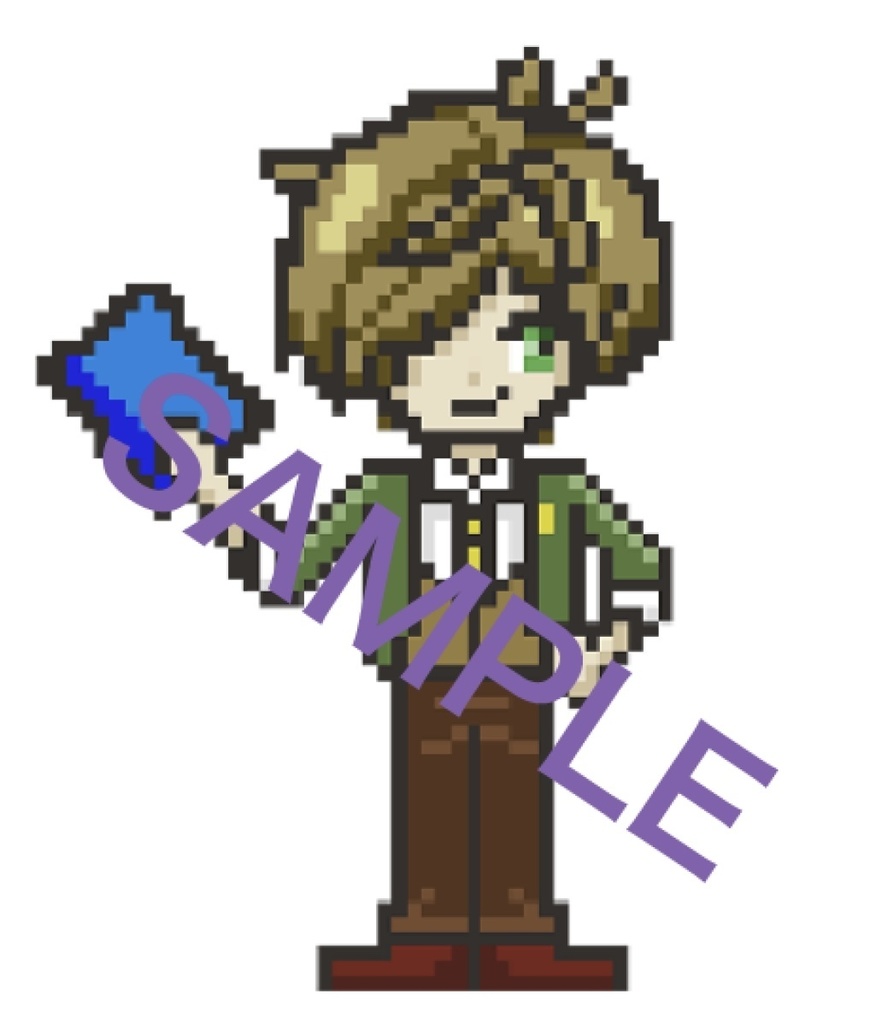 ドット絵アクリルスタンド(オリバー)