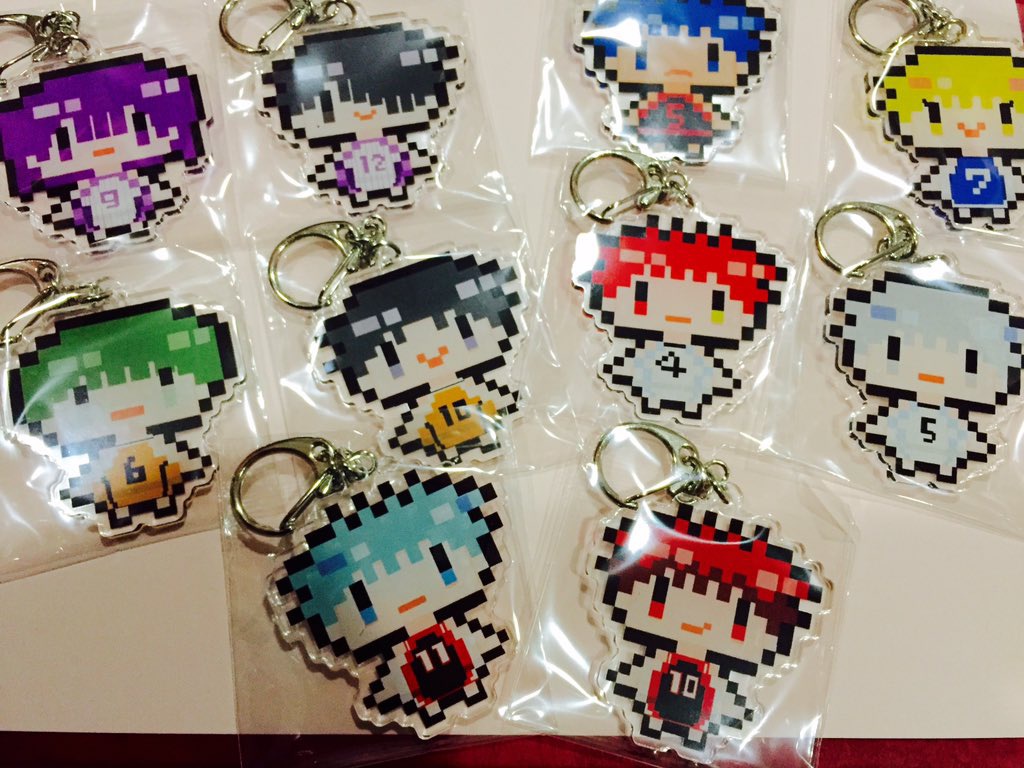 黒バス*ドット絵*アクキー