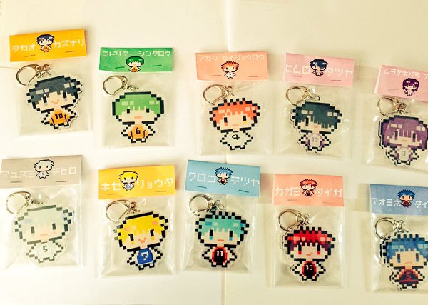 黒バス*ドット絵*アクキー