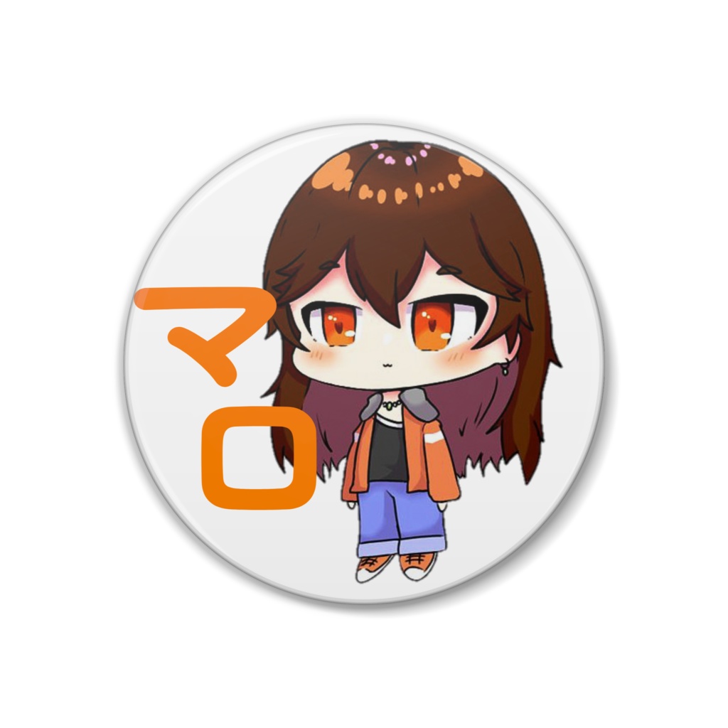 ミニマロ38mm缶バッジその1