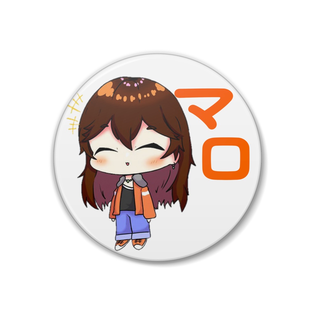 ミニマロ缶バッジその2