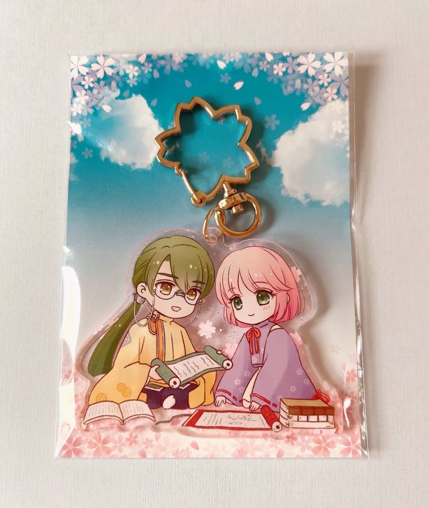 鷹あかさくらアクリルキーホルダー