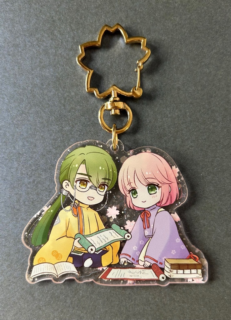 鷹あかさくらアクリルキーホルダー