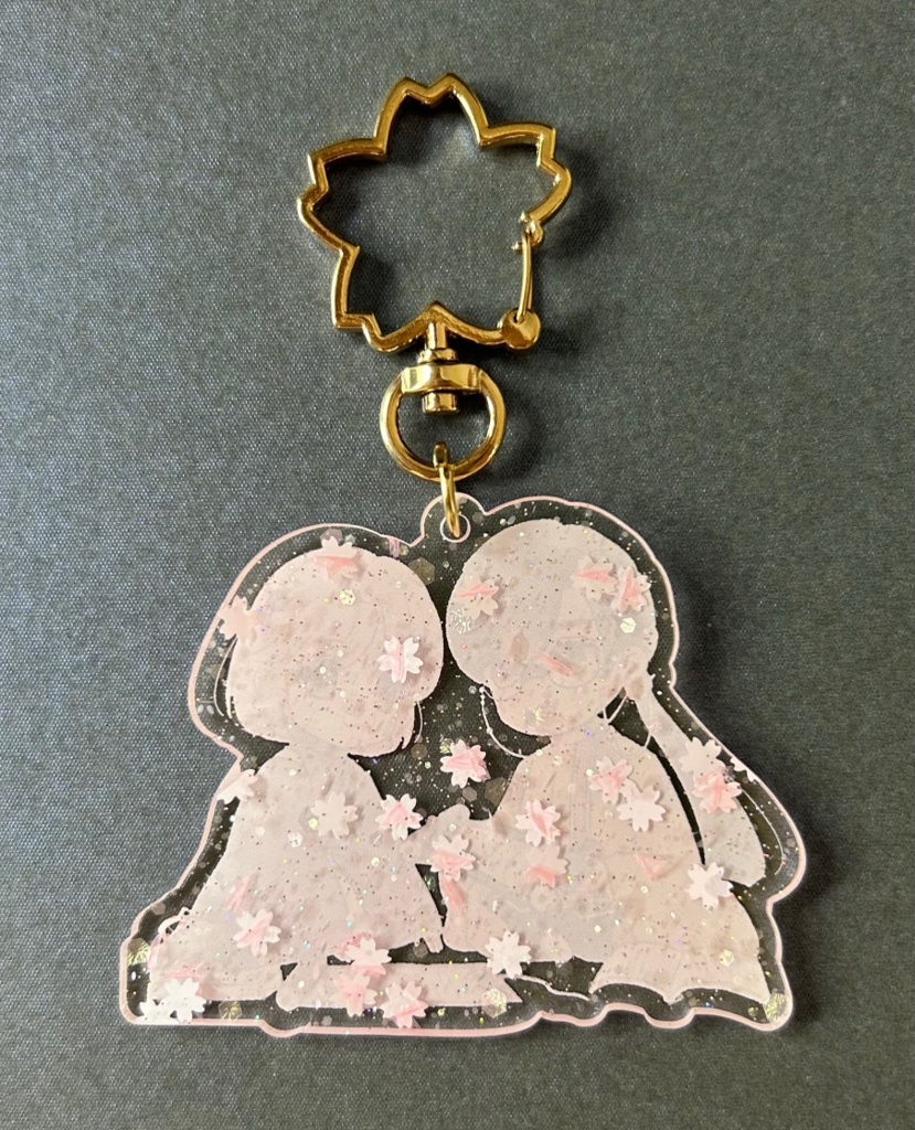 鷹あかさくらアクリルキーホルダー