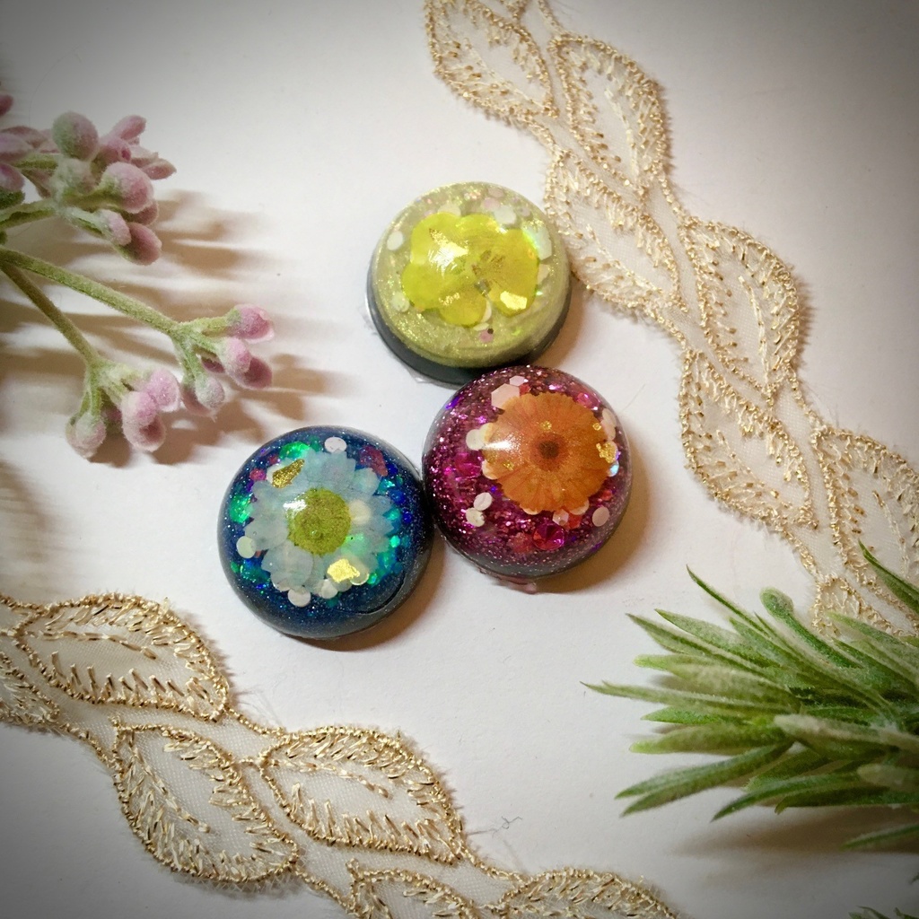 お花のマグネット