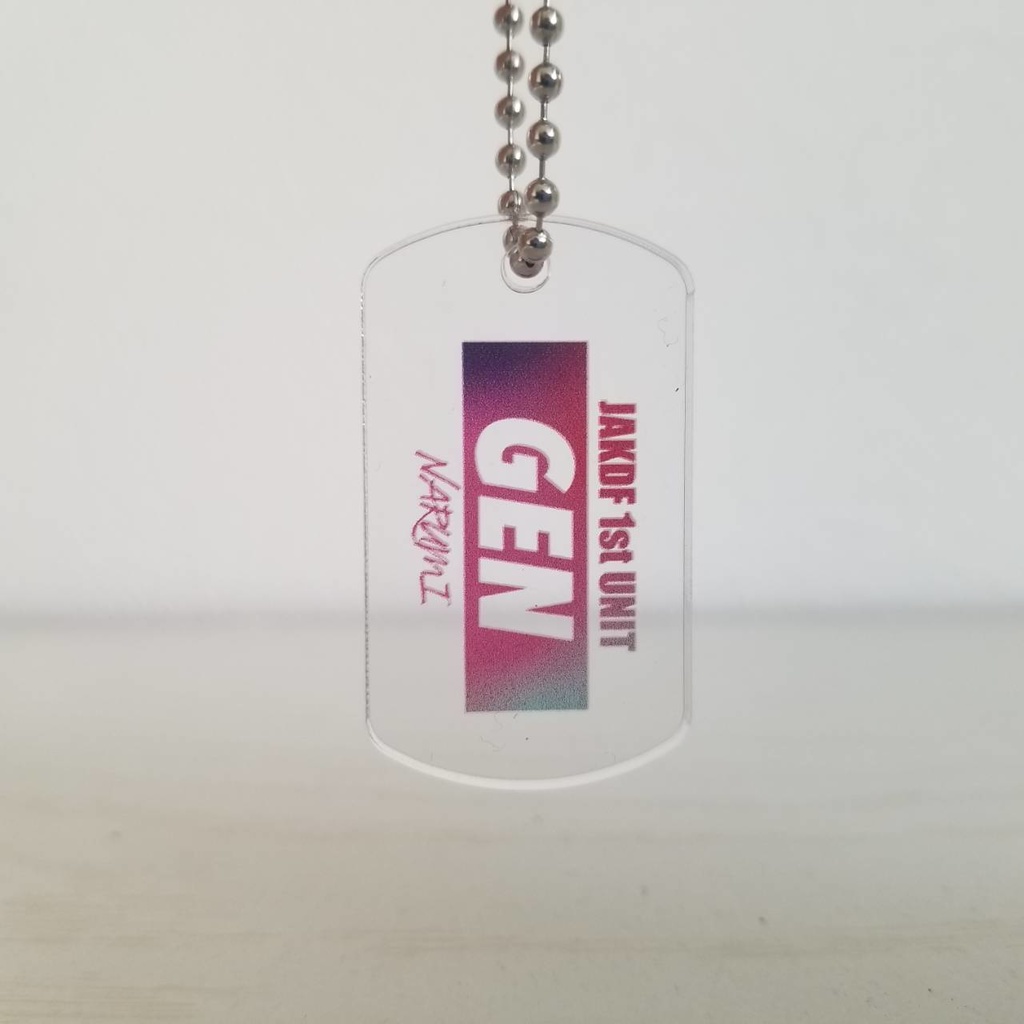 ドッグタグアクキー・鳴海弦ver.