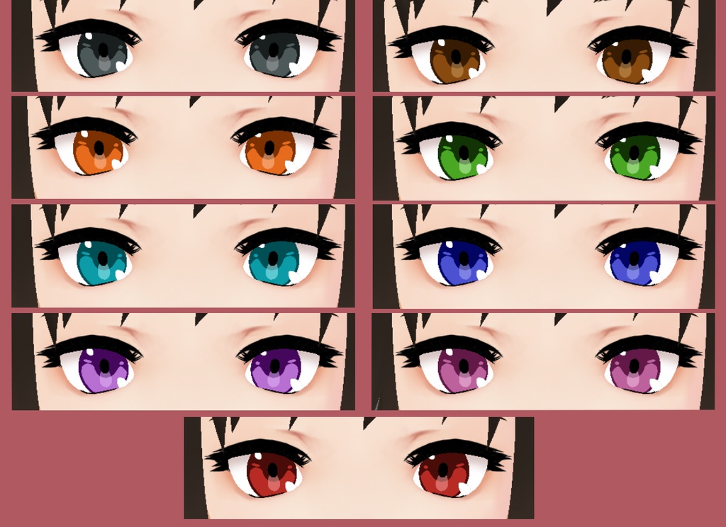 VROID - Iris Textures