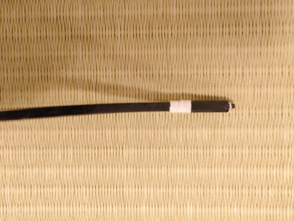 ミニチュア弓　黒　19cm