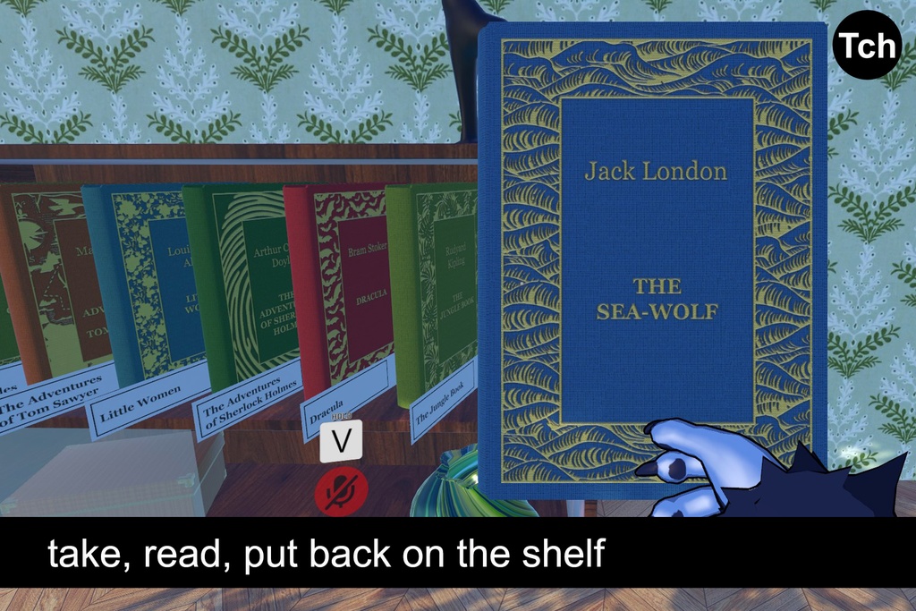 VRChat Readable books pack || VRChatの読みやすい本パック